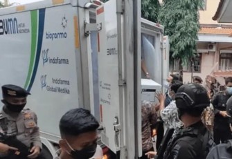 Sebanyak 4400 Vaksin Sinovac Telah Tiba Di Kabupaten Tulungagung