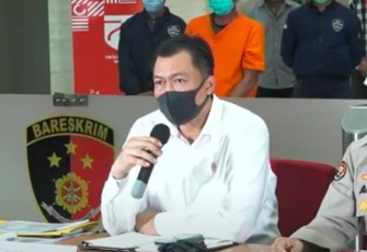 Dirtipidsiber Bareskrim Polri Brigjen Pol Slamet Uliandi Saat Wawancara Secara virtual