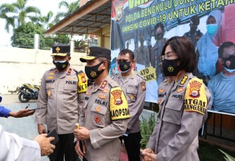 Kapolda Bengkulu Irjen Pol Drs Teguh Sarwono MSi