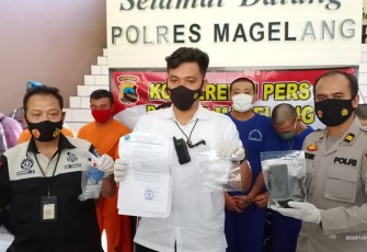 Polres Magelang Ungkap 3 Kasus Penyalahgunaan Narkoba Jenis Psikotropika dan Sabu
