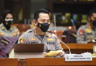 Calon Kapolri tunggal Komjen Pol Listyo Sigit Prabowo
