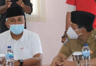 Wakil Walikota Bengkulu Dedy Wahyudi Saat Menemui Rektor Unihaz Dr.Ir Yulfiperius
