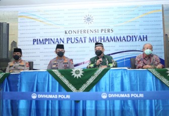 Pengurus Pusat (PP) Muhammadiyah menerima kunjungan silarutahmi Kapolri Jenderal Listyo Sigit Prabowo bersama jajarannya.