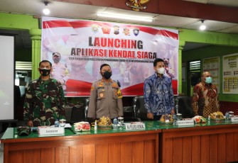 Forkompimda Kendal hadiri launching Aplikasi Kendal Siaga