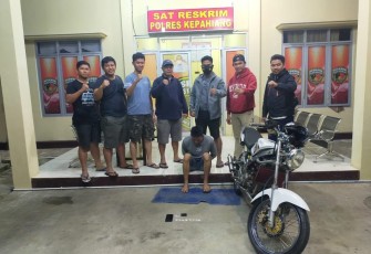 Terduga Pelaku Diamankan   