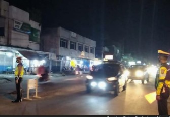 Rekayasa Lalu Lintas Polres Kepahiang Efektif Cegah Kemacetan dan Kerumunan Malam Tahun Baru