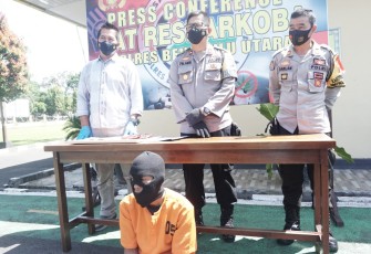 Terduga Pelaku Diamankan   