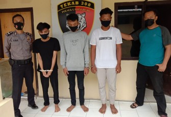 Terduga Pelaku Diamankan Oleh Personel Polsek Gading Rejo 