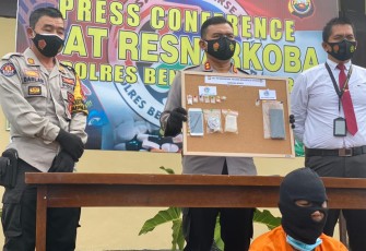 Terduga Pelaku Saat Diamankan  