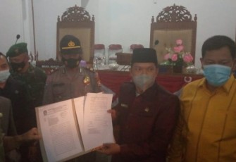 Paripurna DPRD Seluma  