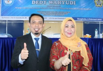 Wakil Walikota Bengkulu Dedy Wahyudi