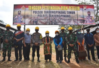 Kapolres Tanjungpinang Bersama FKPD Launching 5 Kampung Tangguh