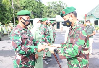Dandim lepas anggota memasuki MPP