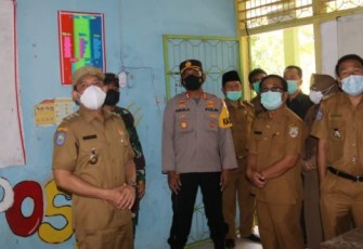 Wakil Walikota Bengkulu Dedy Wahyudi Saat Kunjungan ke Sekolah