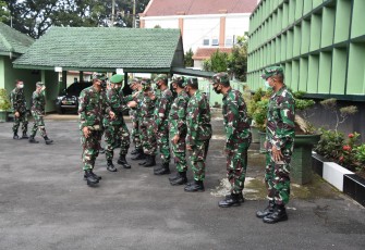 Korem 073/Makutarama menerima tim verifikasi dari Kodam IV/Diponegoro, bertempat di ruang aula Makorem 073/Makutarama, jalan Diponegoro, No. 28 Salatiga Jawa Tengah. Selasa (16/2/2021).