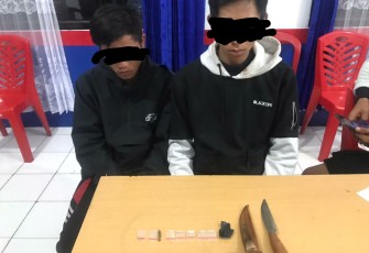 Dua Pria dan Barang Bukti Diamankan 