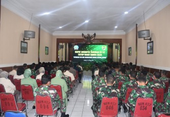 Bertempat di Aula Makorem 073/Makutarama jalan Diponegoro No. 28 Salatiga, Jawa Tengah, telah dilaksanakan rapat anggota tahunan (RAT) ke-52 tutup buku tahun 2020 Primkop Kartika C.01 Makutarama. Senin (22/2/2021).