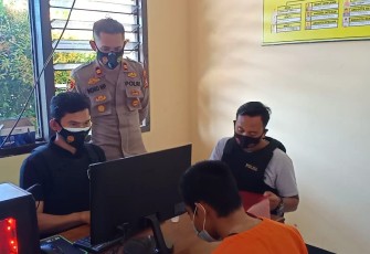 Terduga Pelaku Diamankan 