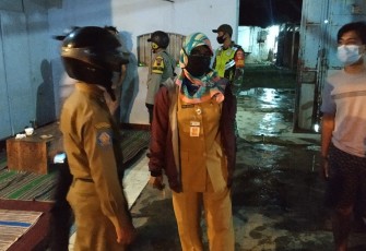 Operasi Gabungan Penegakan PPKM di Wilayah Juwana