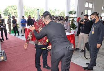 Pelantikan Bupati Terpilih Diamankan Ratusan Personel Polda Bengkulu 