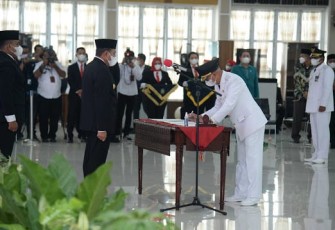 Bupati dan Wakil Bupati Terpilih Kabupaten Asahan Dilantik