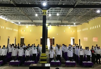 Kecamatan Mesuji OKI Lantik Panitia Pilkades Serentak 2021 