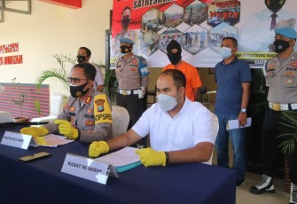 Terduga Pelaku Diamankan    