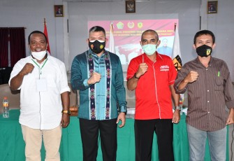 Brigjen TNI Jannie A. Siahaan Sah Ketua Umum Forki Sultra