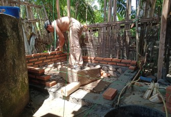 Pemdes Penandingan Realisasikan Program Fisik Tahun 2021