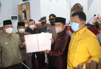 Paripurna DPRD Seluma  