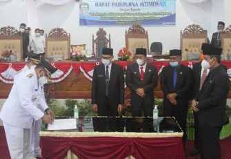 Paripurna DPRD Seluma