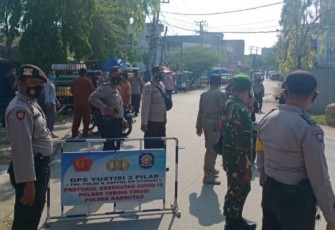Polsek Rambutan Gelar Operasi Yustisi 