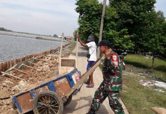 Pembangunan Turap Jalan