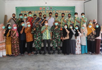 Danramil 01/AK Beri Penyuluhan Belanegara Kepada Pemuda-pemudi Desa Pematang