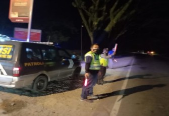 Patroli Dialogis Kapolsek Dolok Merawan Beri Imbauan 5 M