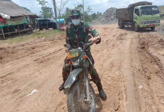 Setengah Perjalanan TMMD 110 Lebak, Mampu Tuntaskan Jalan Tembus Dua Desa