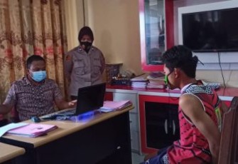 Terduga Pelaku Diamankan    