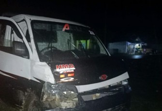 Kondisi Mobil Usai Lakalantas 