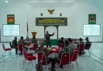Korem 071/Wijayakusuma menggelar Pembinaan Kerukunan Umat Beragama, Rabu (24/3/2021) di Gedung Pertemuan A. Yani Makorem 071/Wijayakusuma, Sokaraja Banyumas.