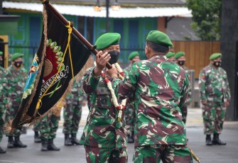 Korem 073/Makutarama Gelar Tradisi Lepas Sambut Pejabat Lama Dan Pejabat Baru