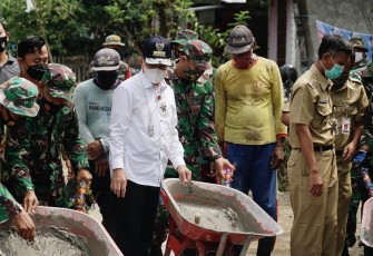 Bupati Haryanto Masyarakat Sangat Membutuhkan Program TMMD 