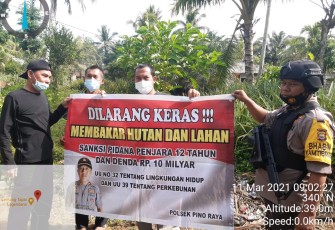 Cegah Karhutla Polres Bengkulu Selatan Tingkatkan Patroli Dialogis