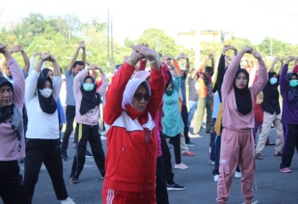 DPRD Bengkulu Tengah Gelar Senam Bersama