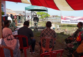 Peletakan Batu Pertama Pembangunan Rutilahu Milik Bapak Karta