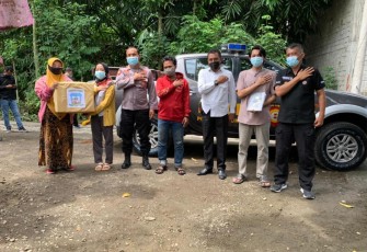 Polres Tulungagung Peduli Mahasiswa Asal Papua