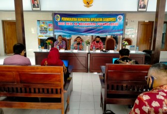 Kecamatan Pucanglaban Adakan Kegiatan Bimtek Peningkatan Kapasitas Operator Siskeudes