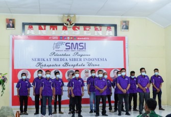 Pelantikan SMSI Bengkulu Utara