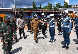  Kepala Kepolisian Daerah Maluku Irjen Pol Drs Refdi Andri MSi Melaksanakan Apel Kesiapan Pasukan 