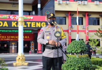 Kapolda Kalteng Irjen Pol Dr Dedi Prasetyo MHum MSi MM