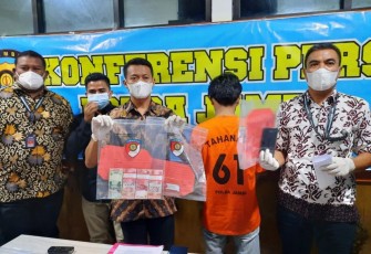 Terduga Pelaku Diamankan    